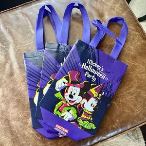 3 Mickey’s Not So Scary Halloween Party MNSSHP Candy Bags